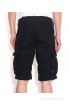 Celio Black Cotton Solid Shorts